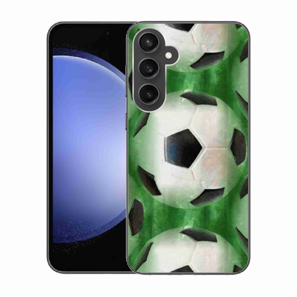 Gél borítás mmCase Samsung Galaxy S23 FE - focilabda