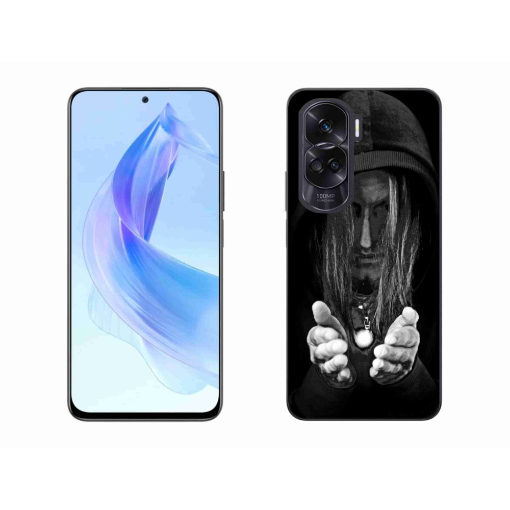 Zselés borítás mmCase a Honor 90 Lite-hoz - titokzatos személy