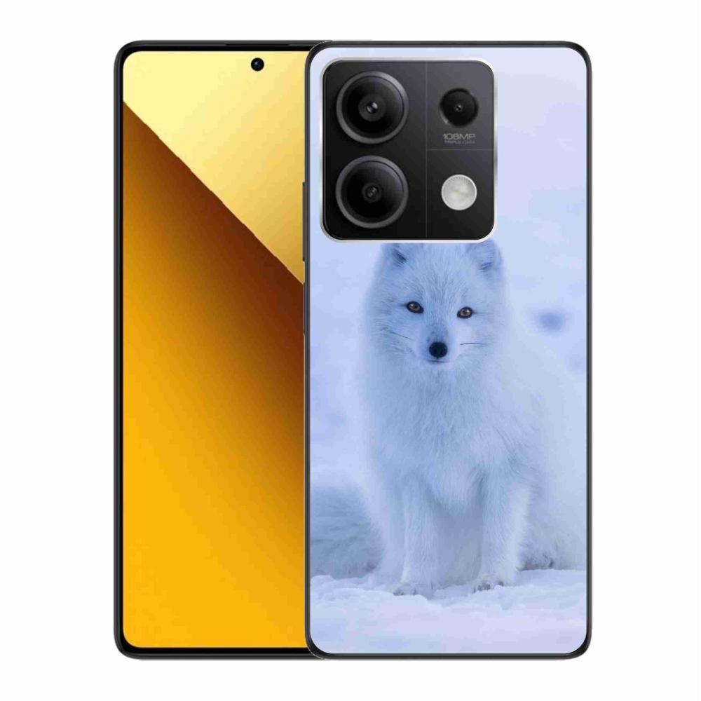 Gél borítás mmCase a Xiaomi Redmi Note 13 5G számára - polár róka
