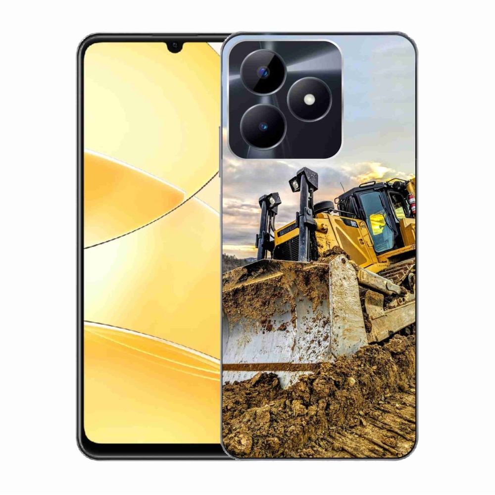 Gél borító mmCase a Realme C51/C53 készülékhez - kotrógép
