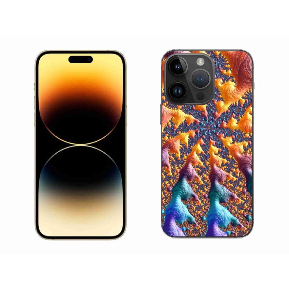 Gél borítás mmCase iPhone 14 Pro Max készülékhez - absztrakt motívum 23