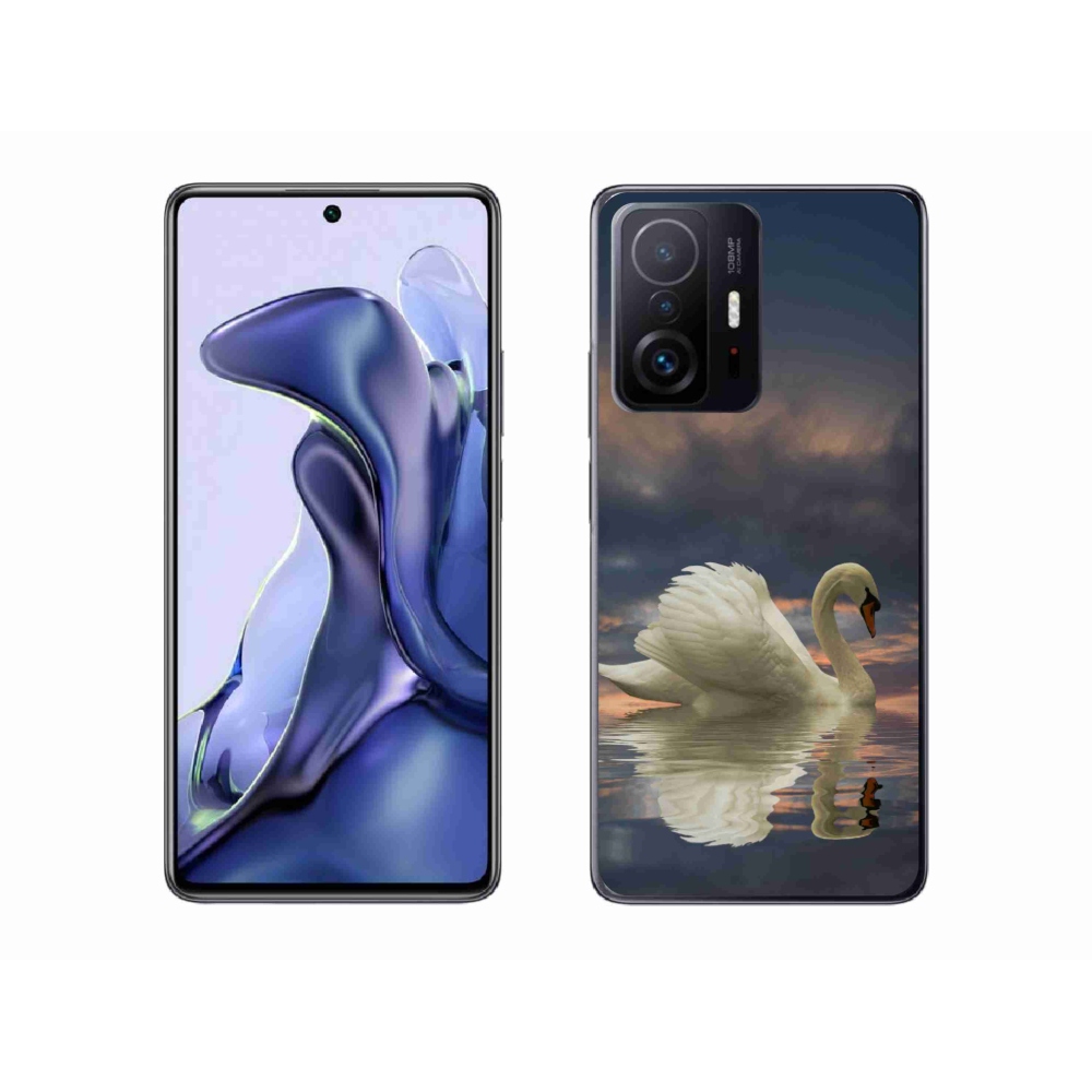 Gél borítás mmCase a Xiaomi 11T-hez - hattyú