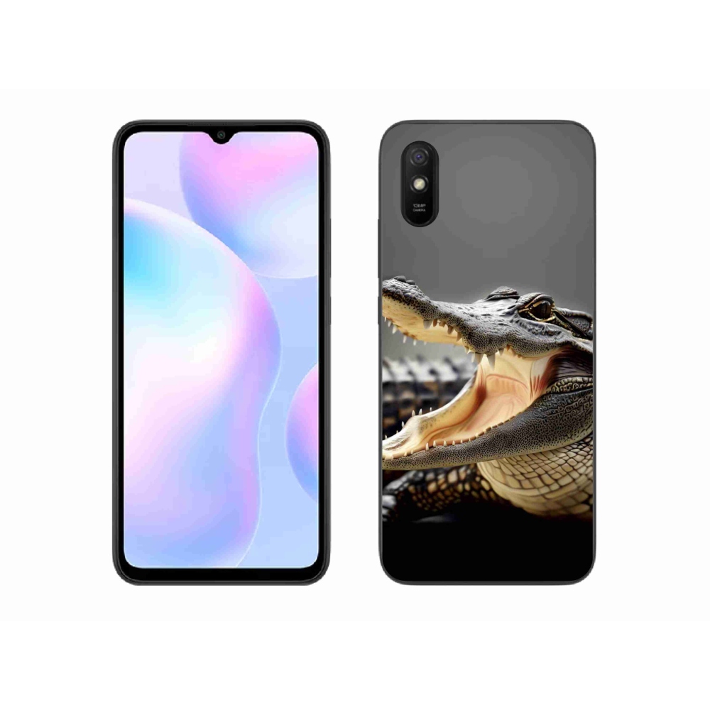 Gél borítás mmCase a Xiaomi Redmi 9A számára - krokodil