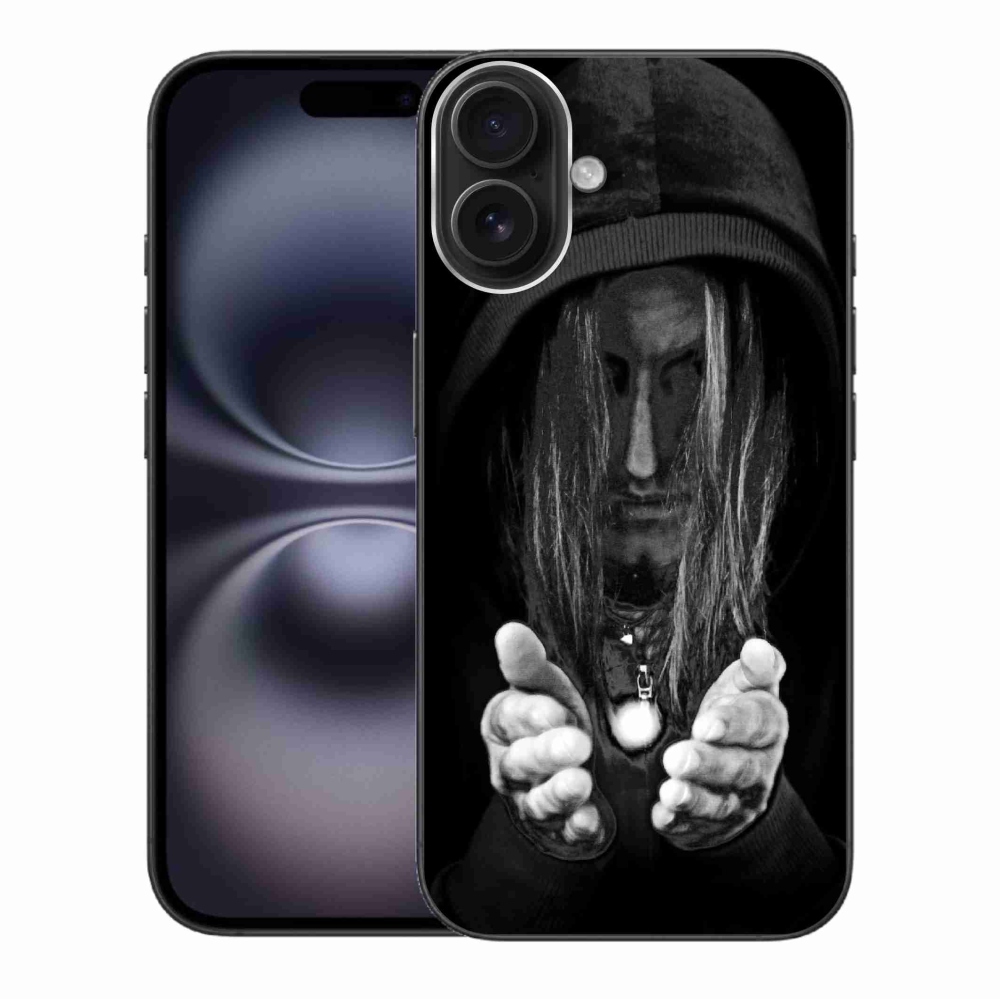 Gél borítás mmCase iPhone 16 Plus készülékhez - titokzatos személy