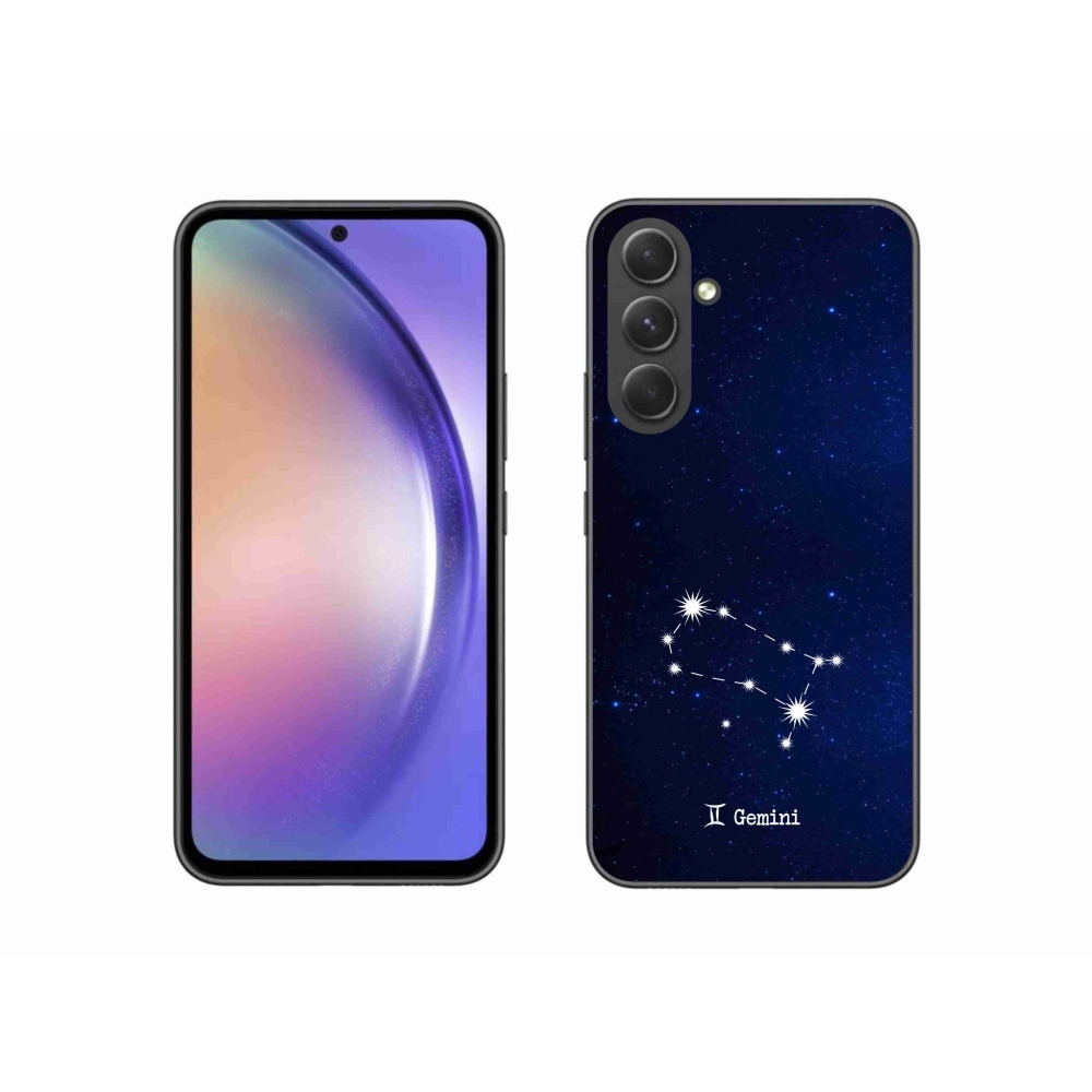 Gél borítás mmCase Samsung Galaxy A54 5G - csillagkép Gemini