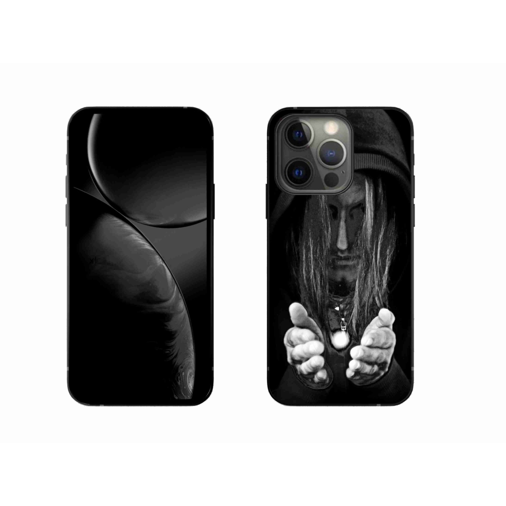 Gél borítás mmCase iPhone 13 Pro készülékhez - titokzatos személy