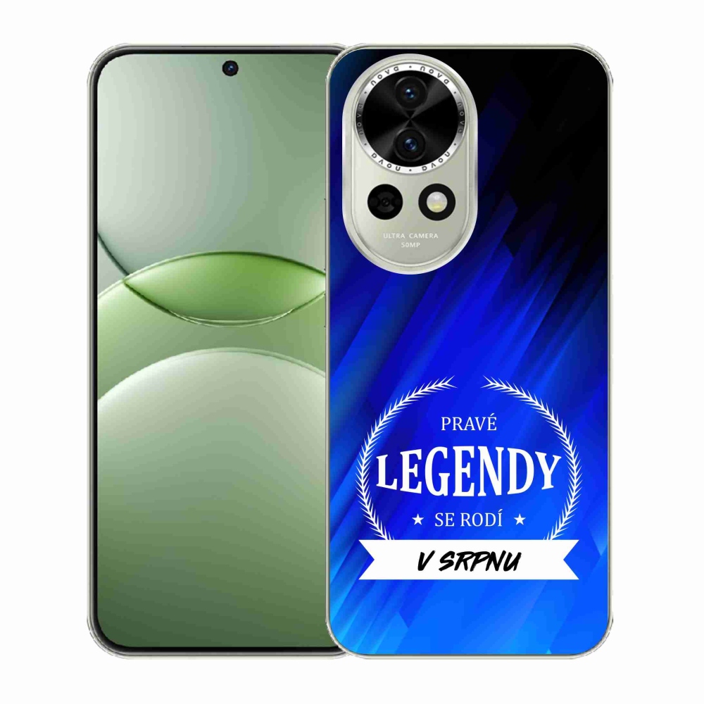 Gél borító mmCase a Huawei Nova 13 5G-n - Augusztus legendái kék háttérrel