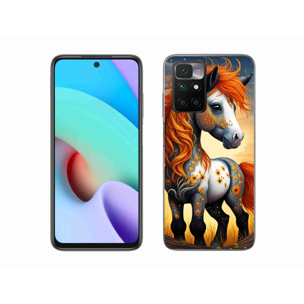Zselés borítás mmCase a Xiaomi Redmi 10/Redmi 10 (2022) - színes póni