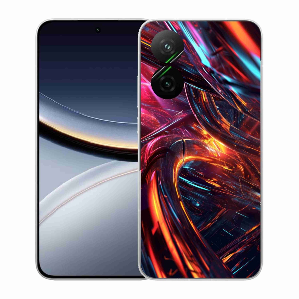 Gél borítás mmCase a Xiaomi Poco F7 5G számára - absztrakt motívum 10