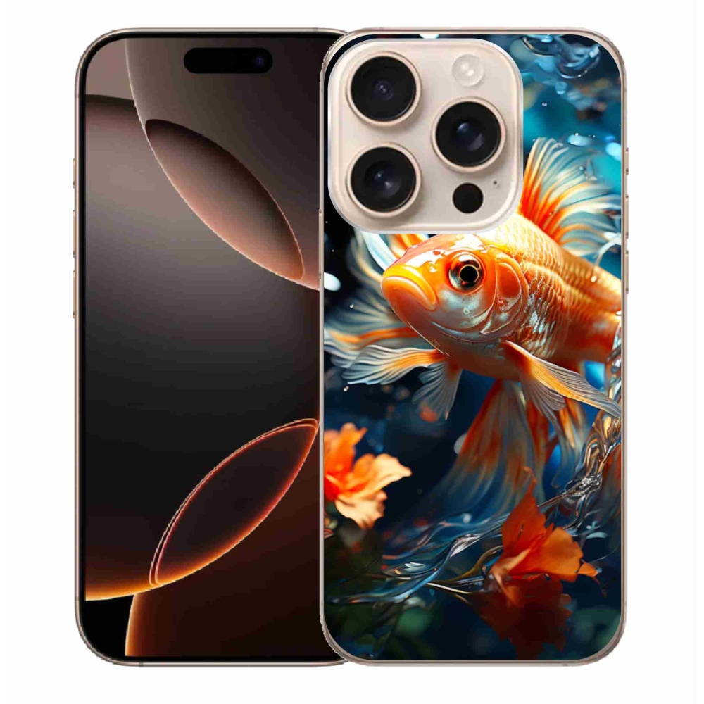 Gél védőburkolat mmCase iPhone 16 Pro Max készülékhez - hal