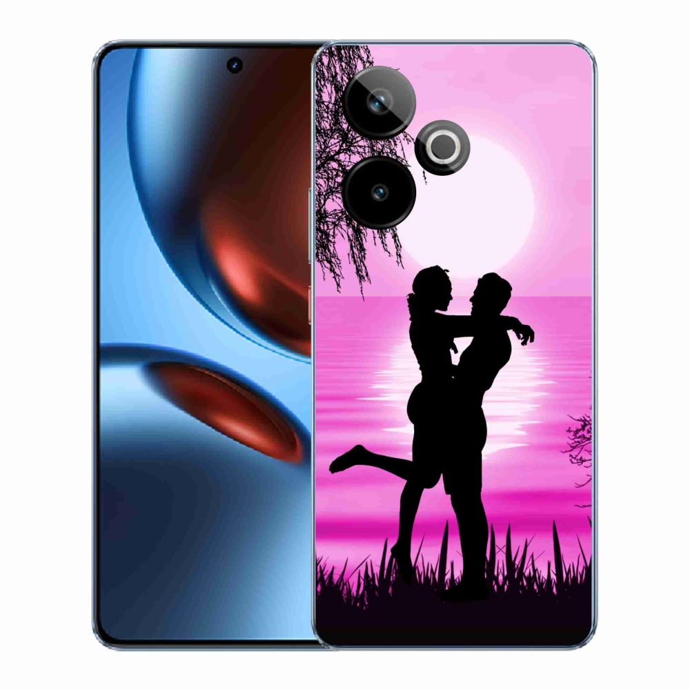Gél borítás mmCase a Realme GT 7 5G/GT 7T 5G számára - naplemente