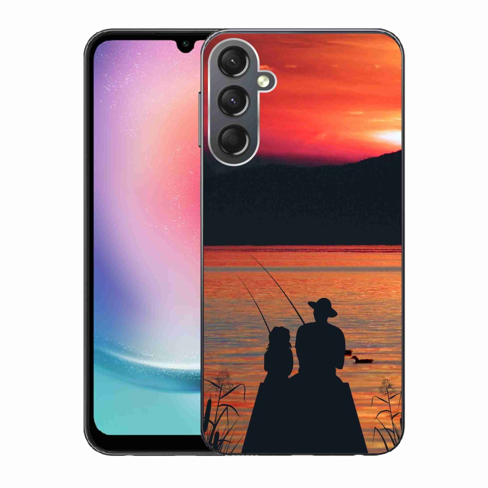 Zselés borítás mmCase a Samsung Galaxy A24 készülékhez - halászat 3