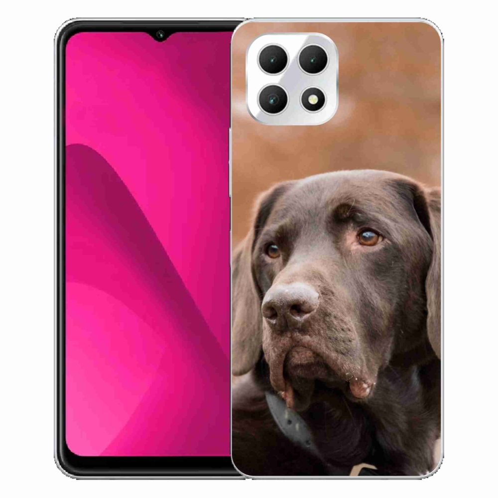 Zselés borítás mmCase a T-Mobile T Phone 2 készülékhez - barna labrador színű