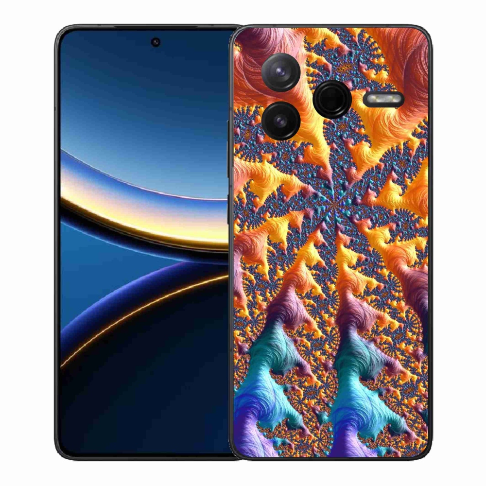 Gél borítás mmCase a Xiaomi Poco F7 Pro számára - absztrakt motívum 23