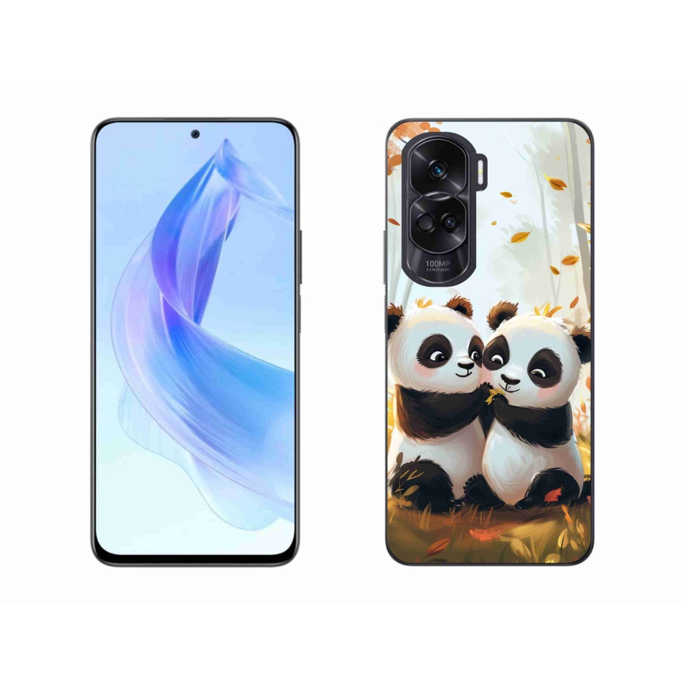 Zselés borítás mmCase a Honor 90 Lite készülékhez - pandák