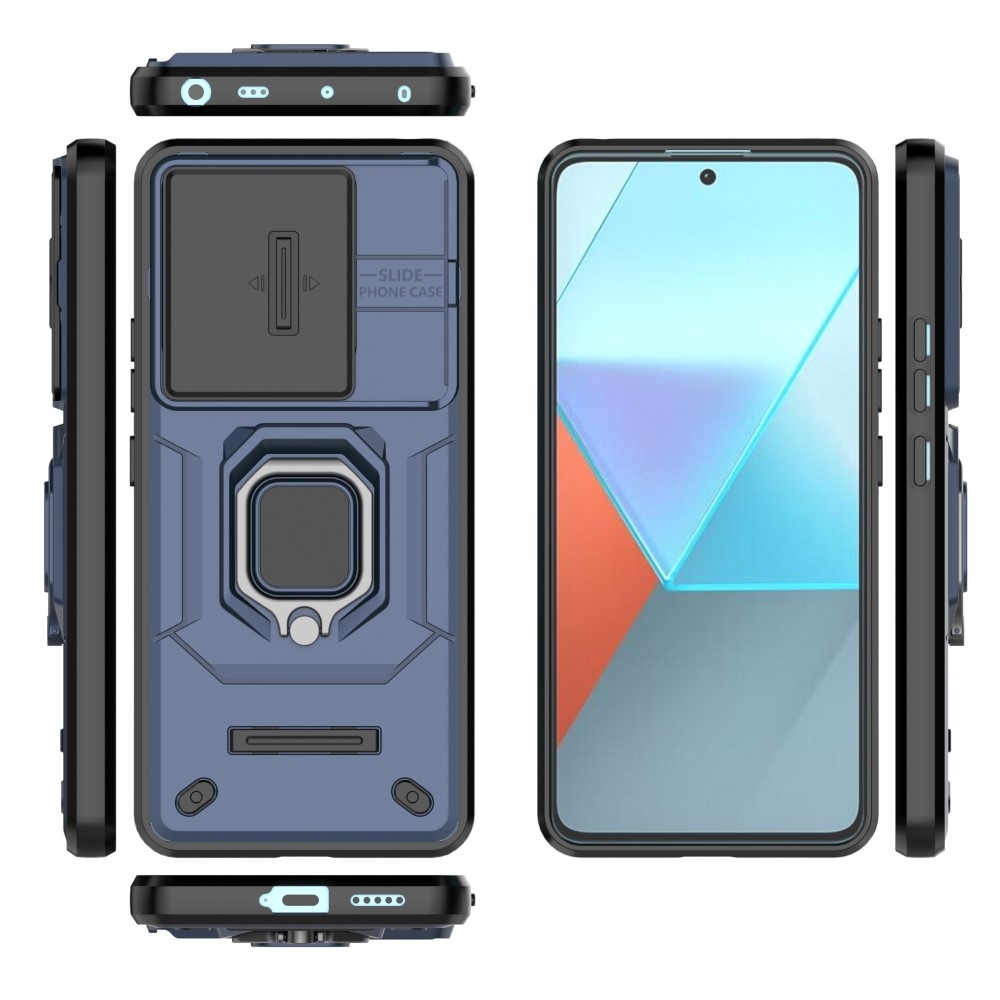 Lencseálló hibrid borítás Xiaomi Redmi Note 13 Pro 5G/Poco X6 5G - kék