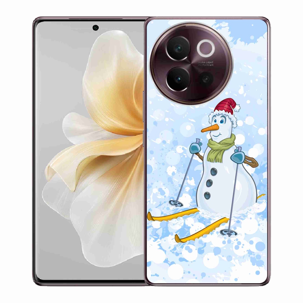 Gél borítás mmCase a Vivo V40 Lite 5G készülékhez - hóember