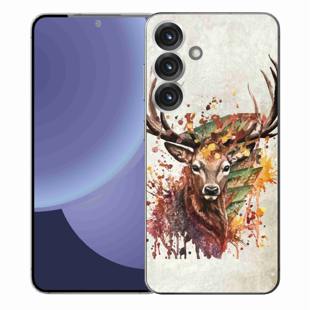 Zselés borítás mmCase Samsung Galaxy S25+ - szarvas 1