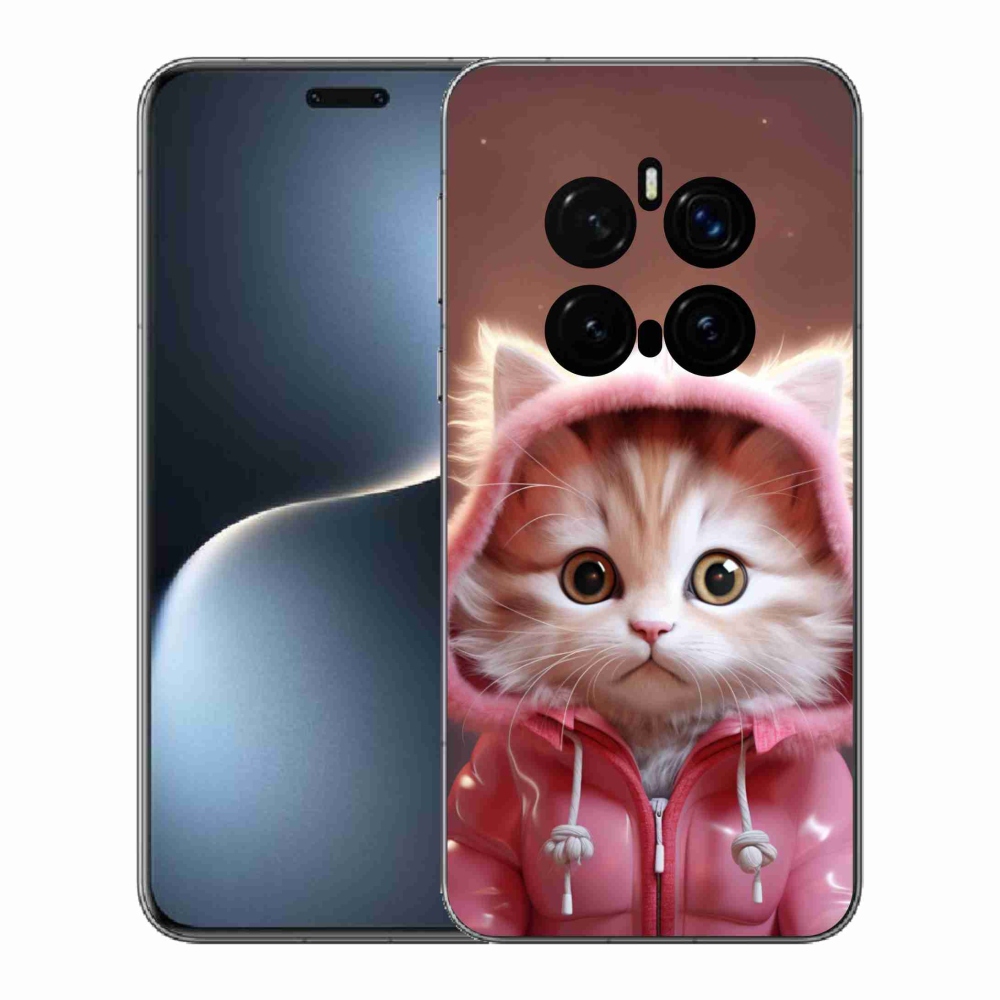 Gél borítás mmCase a Honor Magic 7 Pro 5G számára - aranyos cica 3