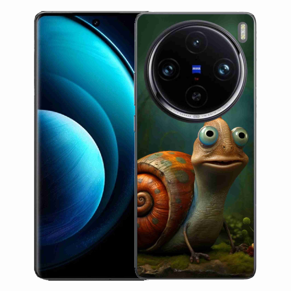 Zselés borítás mmCase a Vivo X100 Pro 5G készülékhez - csiga