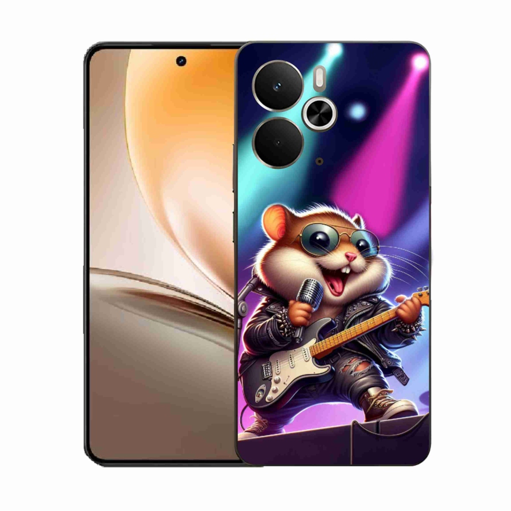 Gél borítás mmCase a Realme 14 5G-hez - hörcsög hintaló