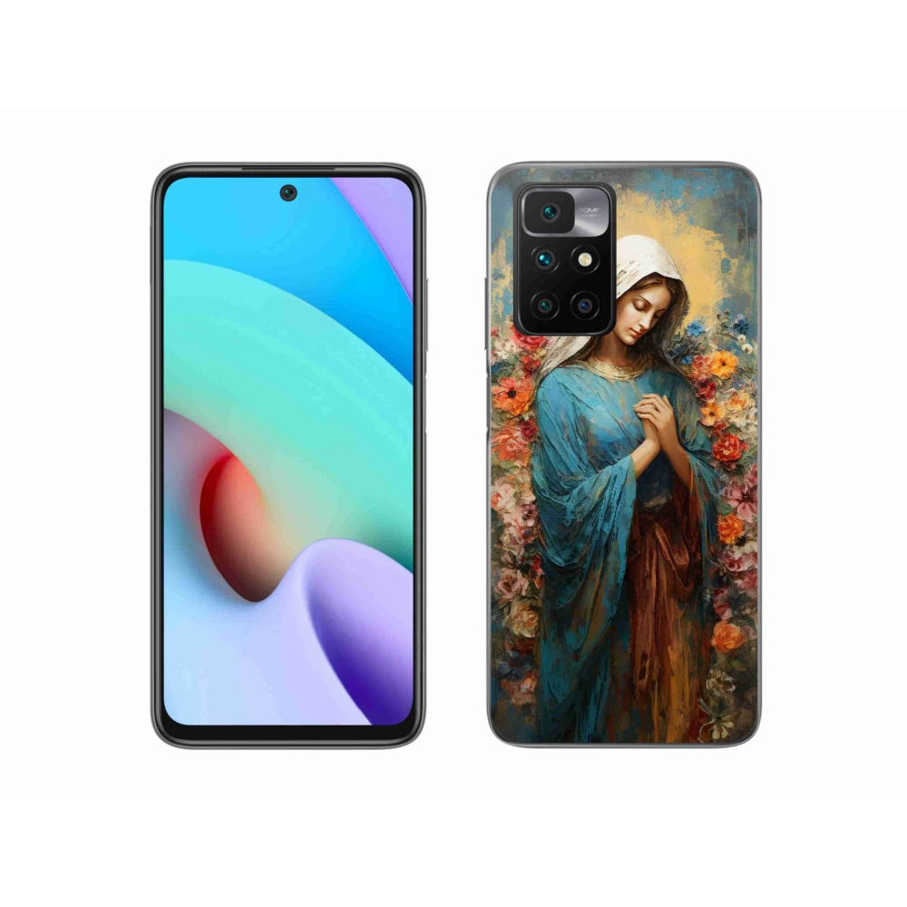 Zselés borítás mmCase a Xiaomi Redmi 10/Redmi 10 (2022) - szent nőhöz