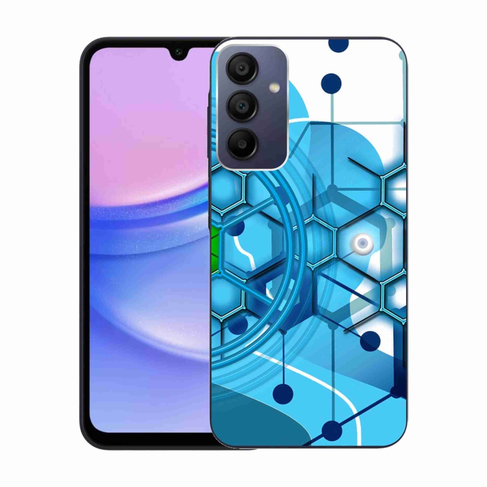 Gél védőhuzat mmCase Samsung Galaxy A15 4G/5G - absztrakt minta 2