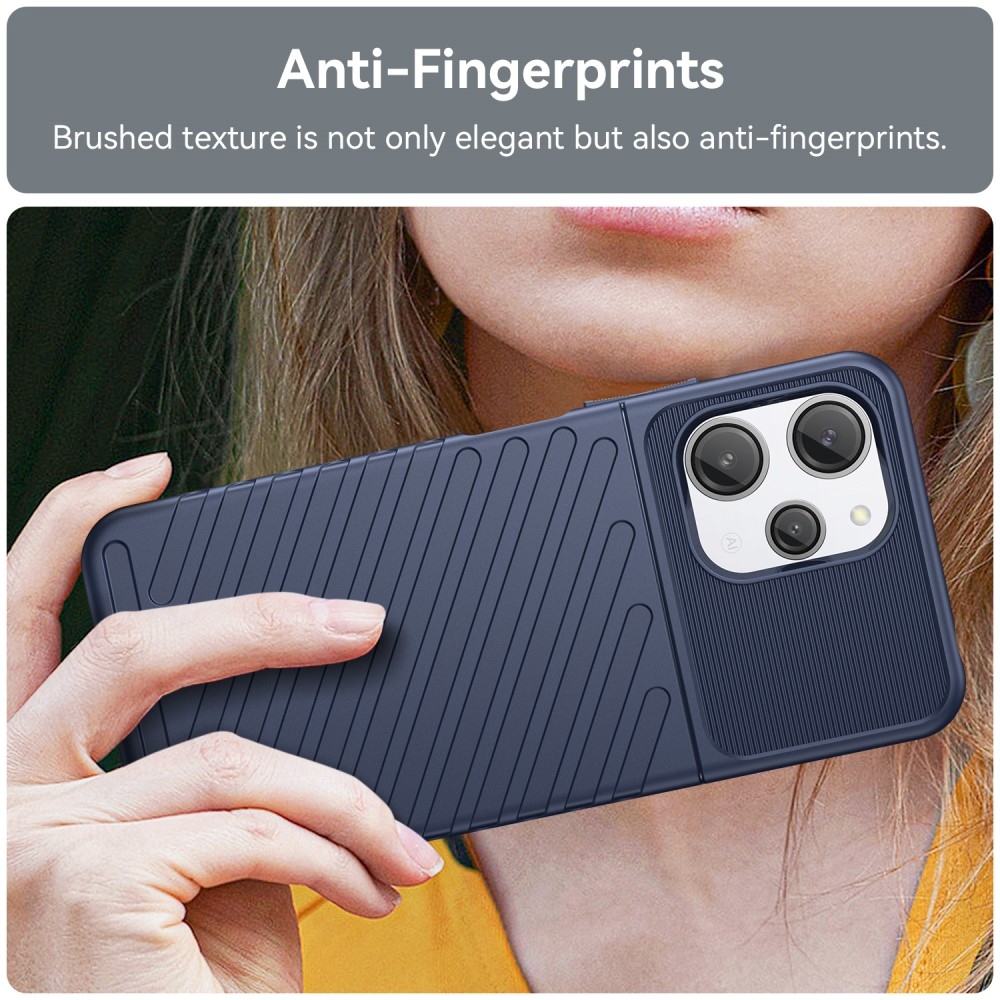 Thunder tartós zselés tok Xiaomi Redmi 12 4G/5G készülékhez - kék