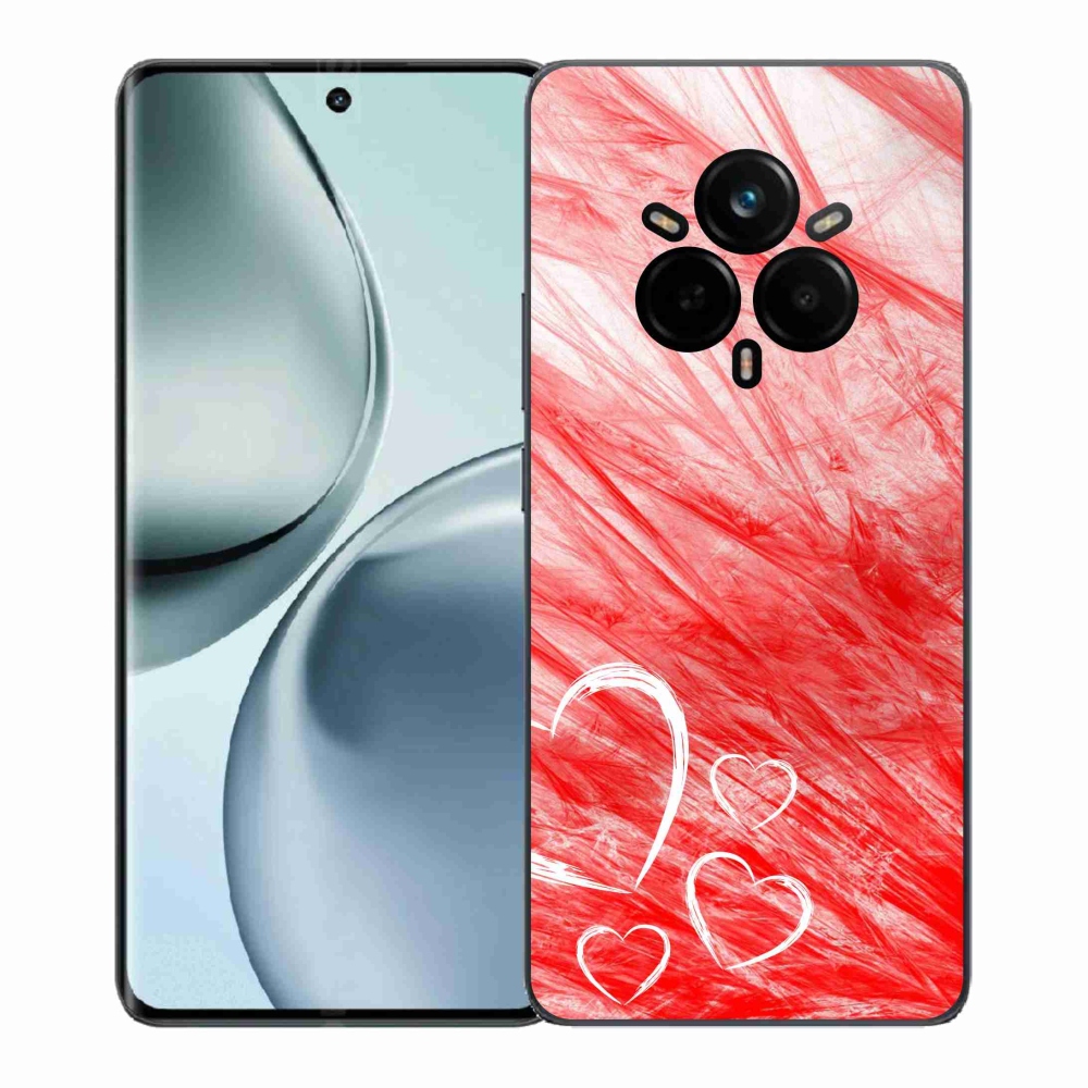 Gél borítás mmCase a Realme 14 Pro 5G számára - szív