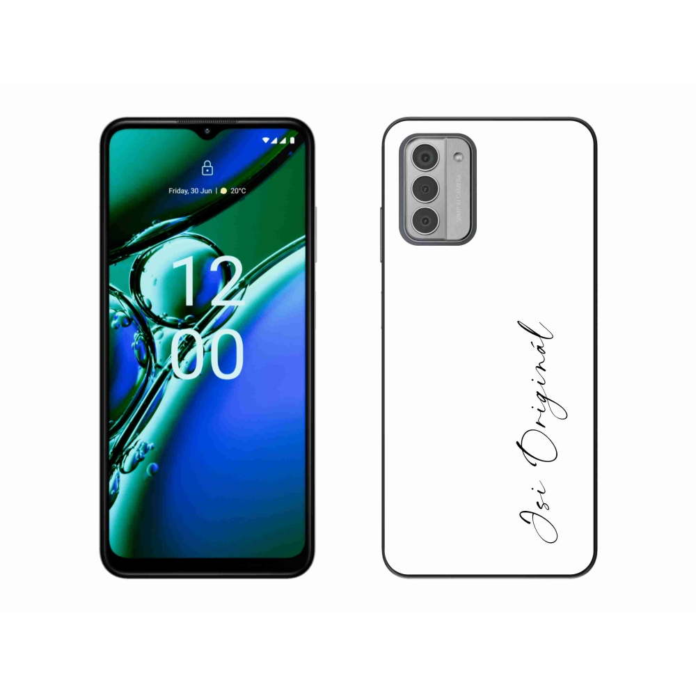 Gél borító mmCase a Nokia G42-hez - te vagy az eredeti fehér háttér