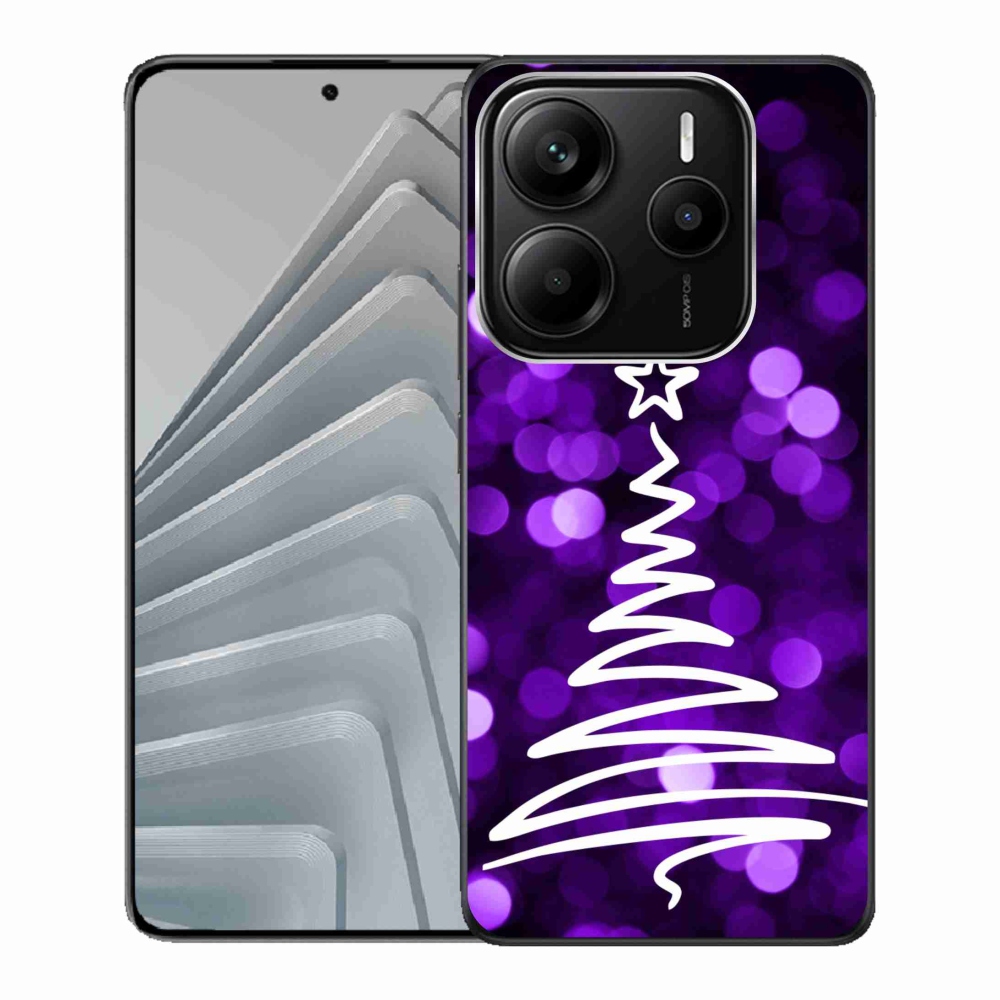 Gél borítás mmCase a Xiaomi Redmi Note 14 5G számára - fa