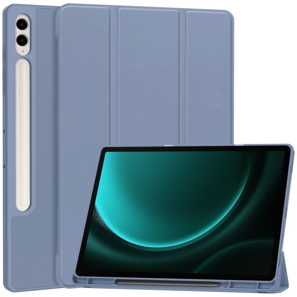 Intelligens záró tok Samsung Galaxy Tab S9 FE+ készülékhez - lila