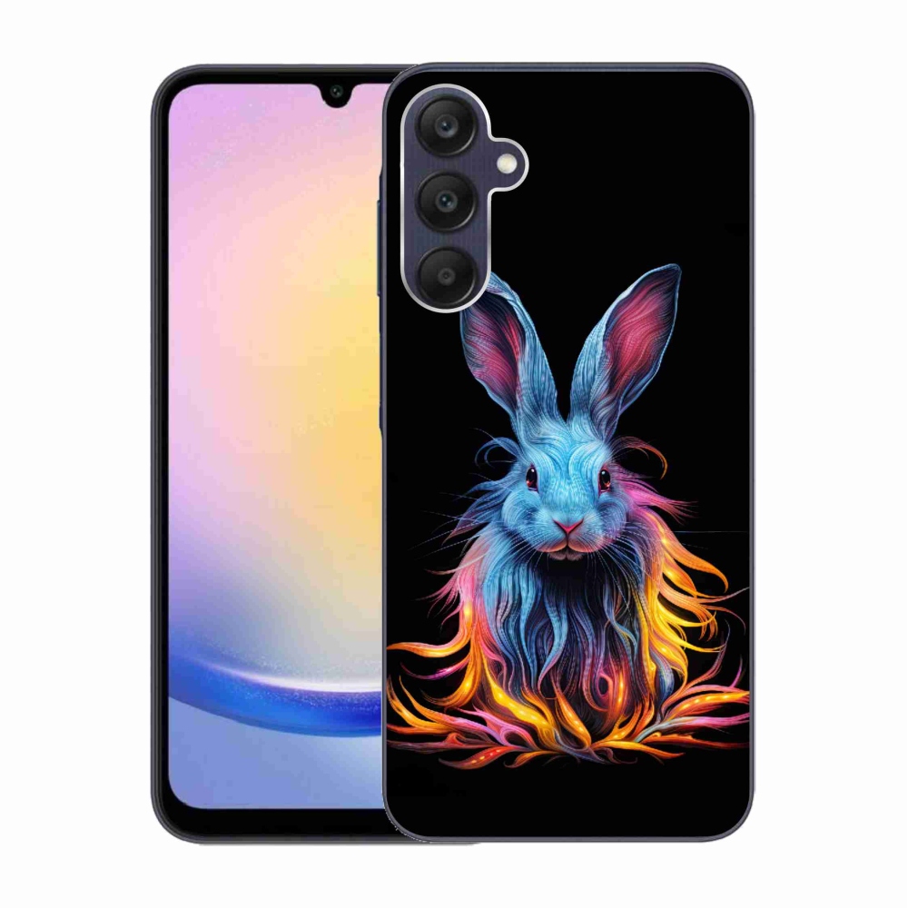 Gél borítás mmCase Samsung Galaxy A25 5G - absztrakt nyúlhoz