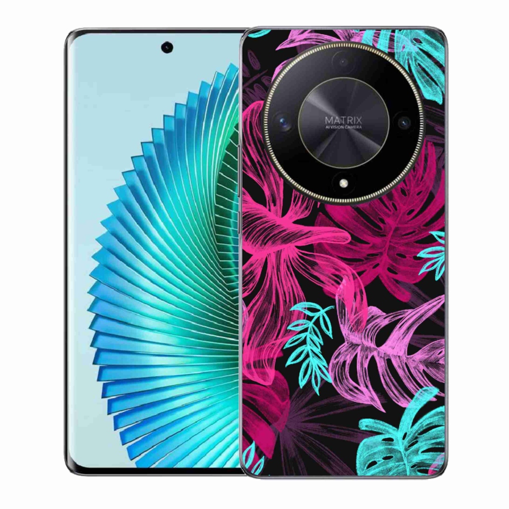 Gél borítás mmCase a Honor Magic 6 Lite 5G számára - virágok 1