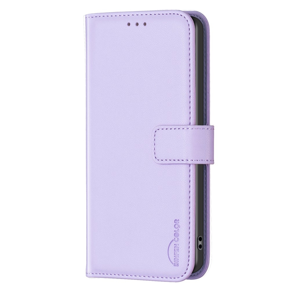BNF könyvtáska Realme Note 60-hoz - világos lila