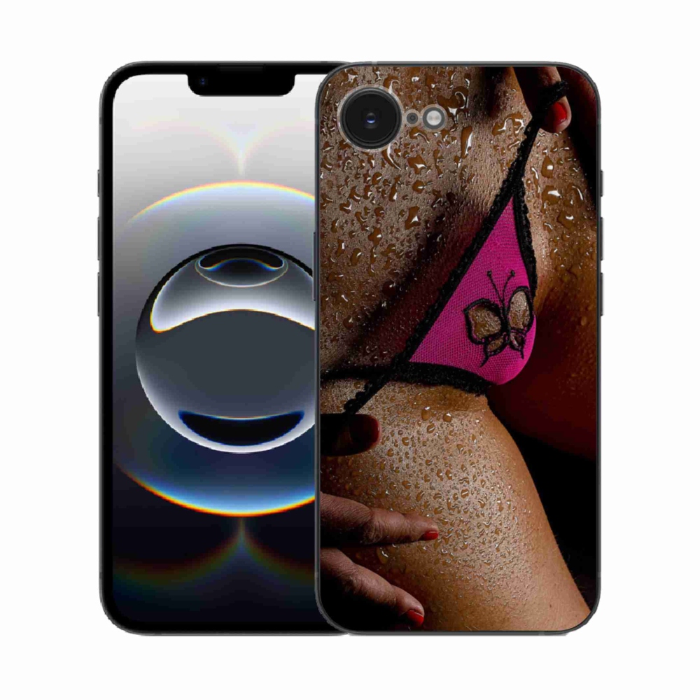 Gél borítás mmCase iPhone 16e készülékhez - szexi nő