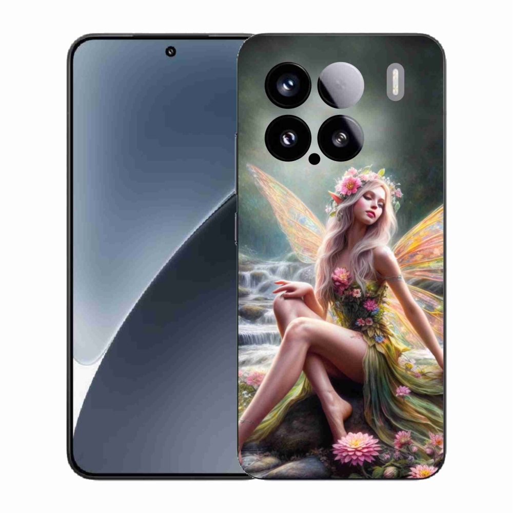 Gél borító mmCase a Xiaomi 15 - pillangó nő 1