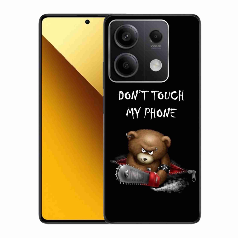 Gél borítás mmCase a Xiaomi Redmi Note 13 5G-hez - ne érintse meg a telefont
