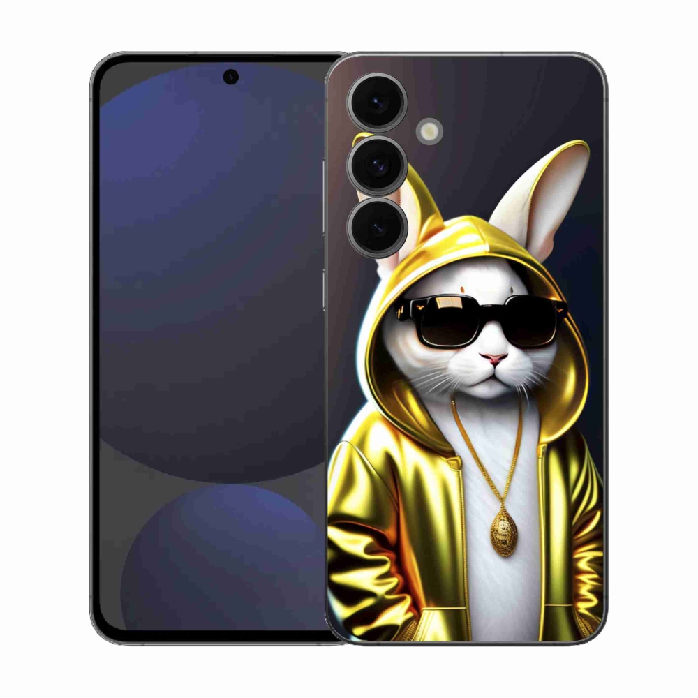 Zselés borítás mmCase Samsung Galaxy S25 FE - macska főnökhöz
