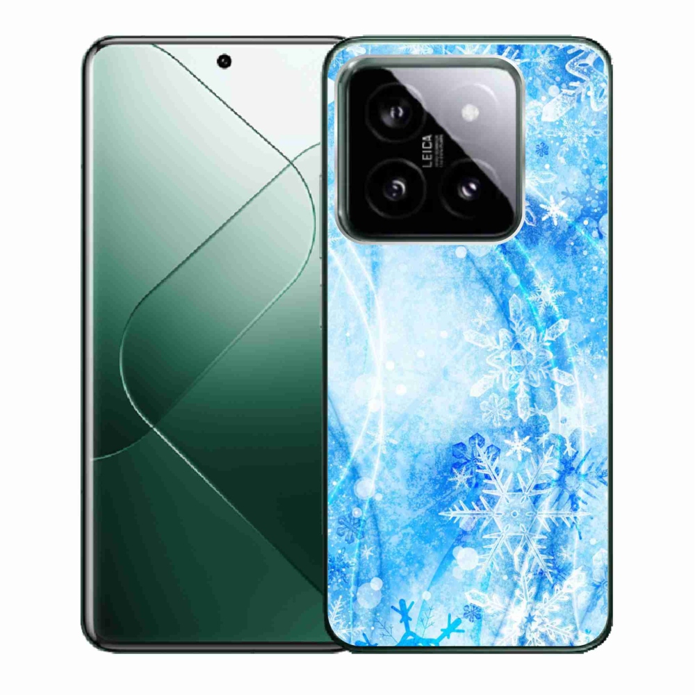 Gél borítás mmCase a Xiaomi 14-hez - hópelyhek