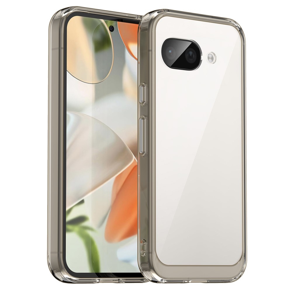 Gél tok kemény hátlappal a Google Pixel 9a számára - szürke