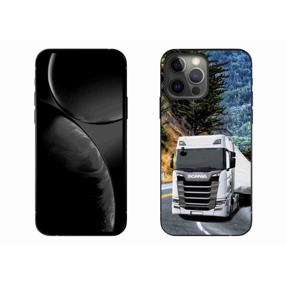 Zselés borítás mmCase iPhone 13 Pro Max készülékhez - teherautó 1