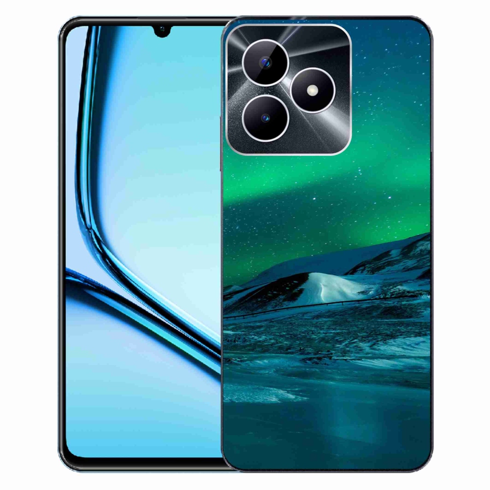 Zselés borító mmCase a Realme Note 50 készülékhez - aurora borealis