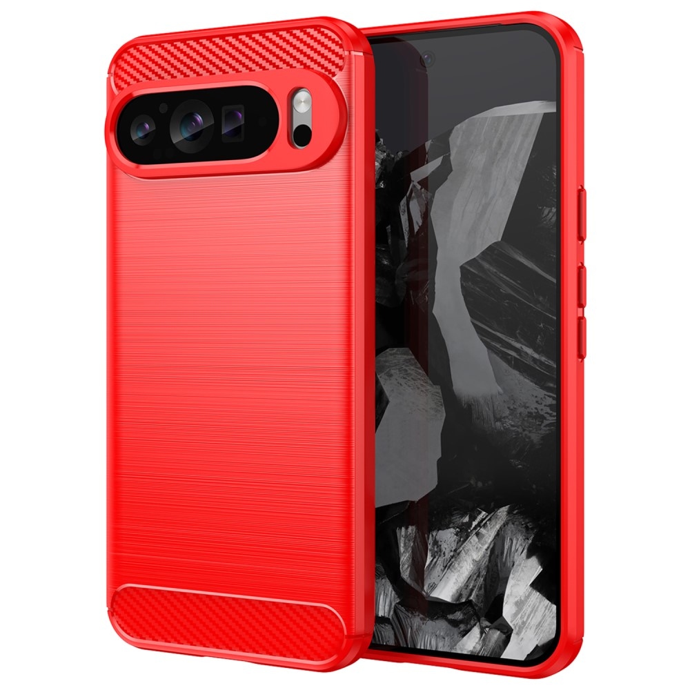 Szénálló zselés tok a Google Pixel 9 Pro XL-hez - piros színben