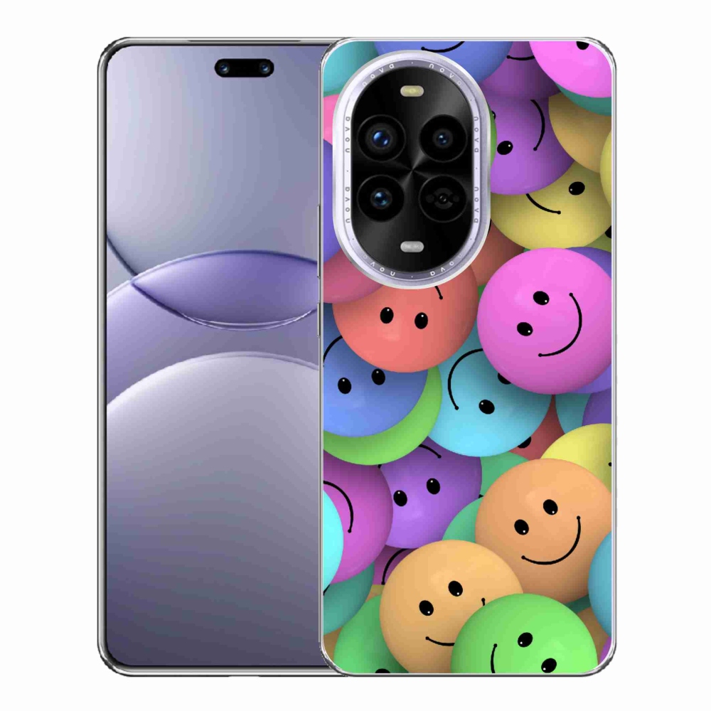 Gél borító mmCase a Huawei Nova 13 Pro 5G-n - színes smiley-k