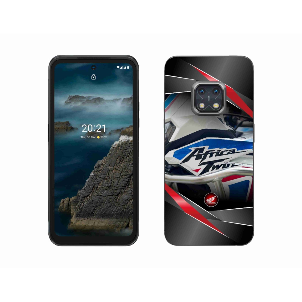 Zselés borítás mmCase Nokia XR20 készülékhez - motoros honda