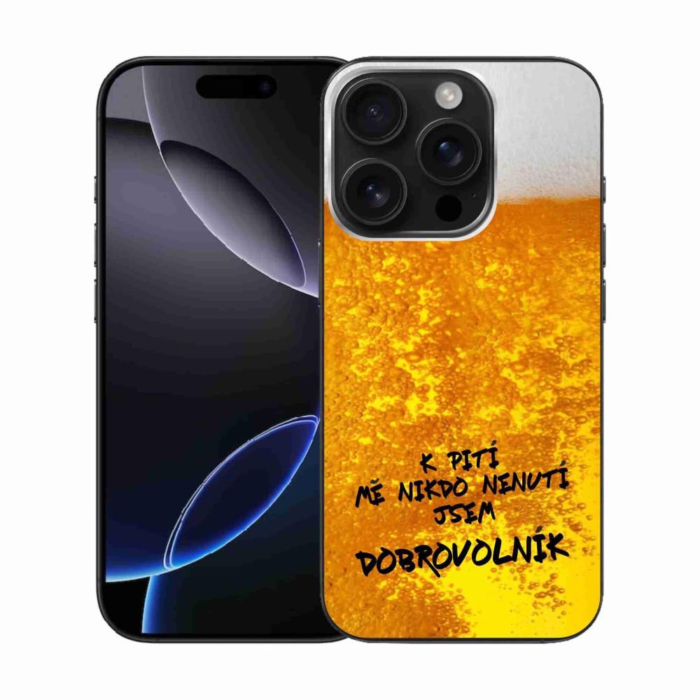 Gél borítás mmCase iPhone 16 Pro készülékhez - sör motívum 4