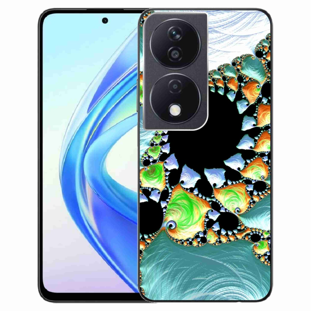Zselés borítás mmCase a Honor X7b/Honor 90 Smart készülékhez - absztrakt motívum 21