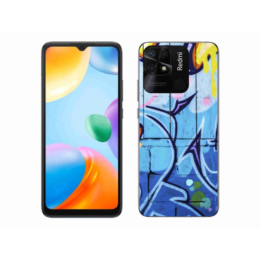 Gél borítás mmCase a Xiaomi Redmi 10C-hez - graffiti