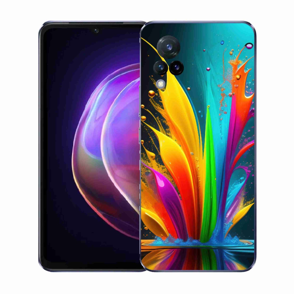 Zselés borítás mmCase a Vivo V21 4G/5G készülékhez - absztrakt motívum 1